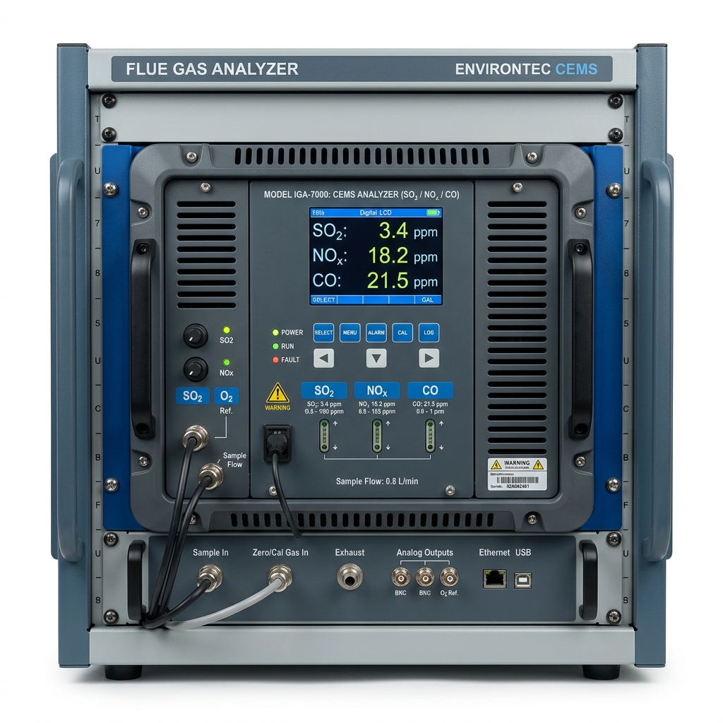 Power and Iron Plant Gas Analyzer